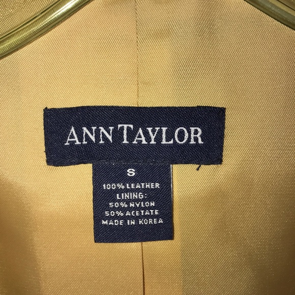 Leather jacket - Ann Taylor - Picture 2 of 4
